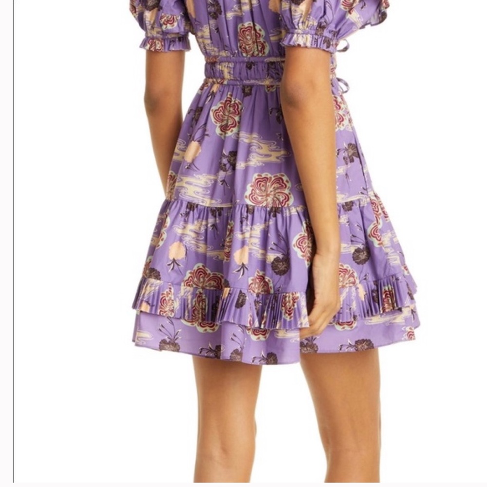 Ulla Johnson sz 2 Naomi Dress Zinnia Purple sz 2 - Picture 4 of 8